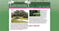 Desktop Screenshot of landscapeanddesign.com
